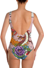 Load image into Gallery viewer, Tattooed Dragon Swimsuit