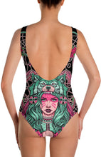 Load image into Gallery viewer, Native American Warrior Swimsuit