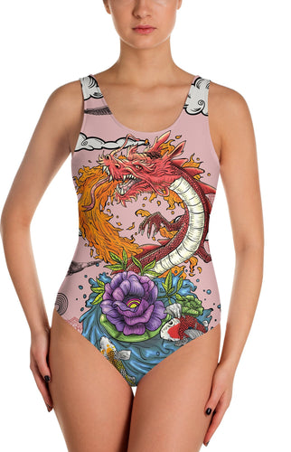 Tattooed Dragon Swimsuit