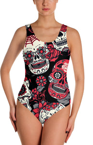 Pink Sugar Skull Swimsuit