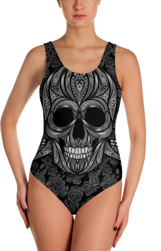 Ornamental Skull Swimsuit