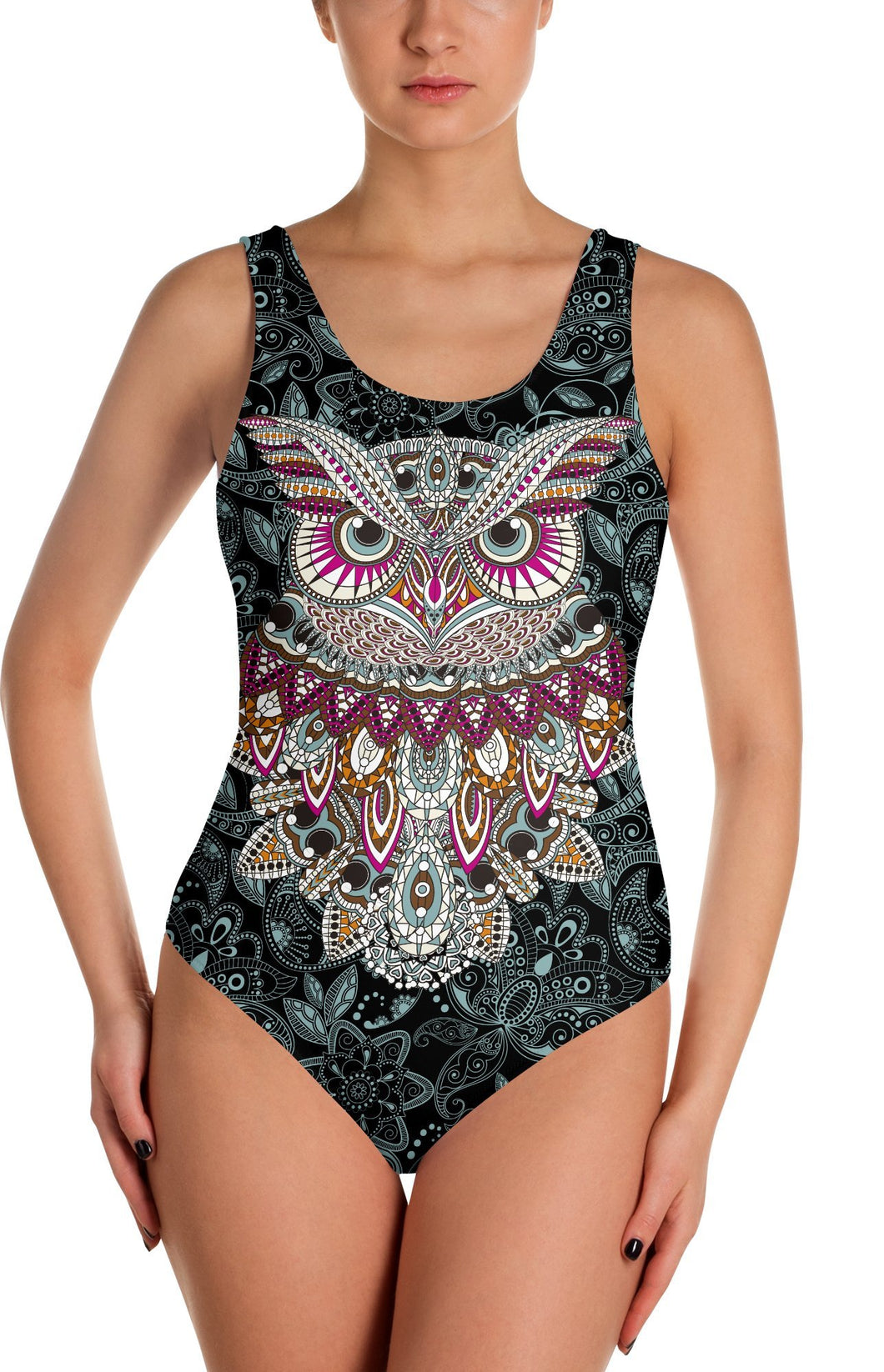 Ornamental Owl Swimsuit